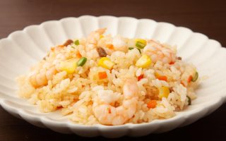 Risotto con gamberetti