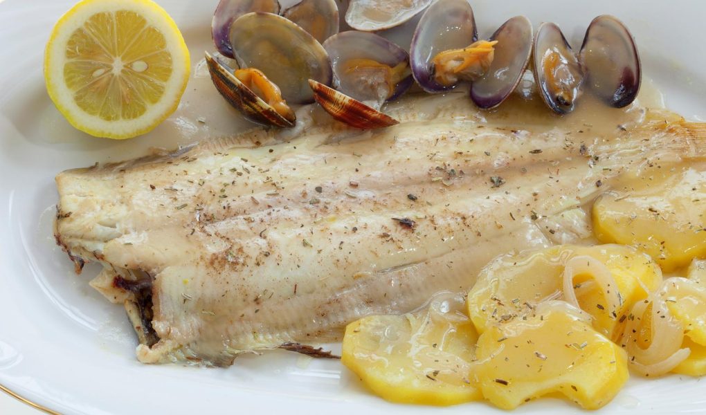 Rombo al forno