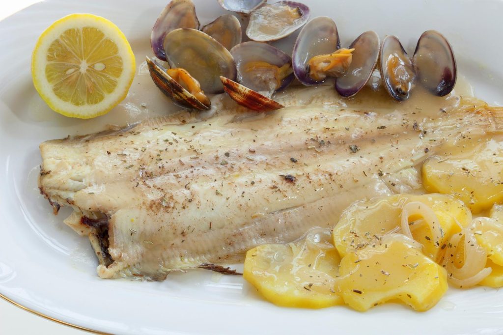 Rombo al forno