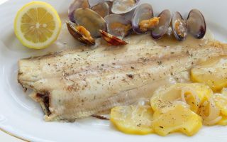 Rombo al forno