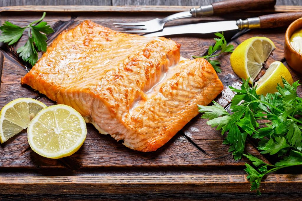Salmone al cartoccio