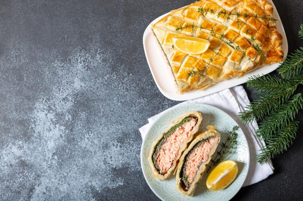 Salmone in crosta