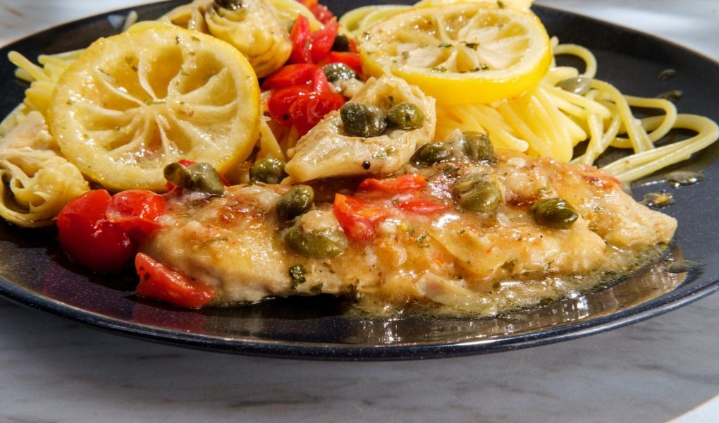 Scaloppine di pollo al limone