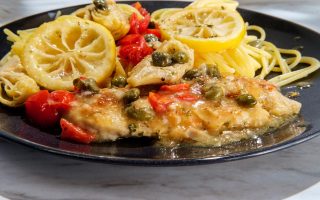 Scaloppine di pollo al limone