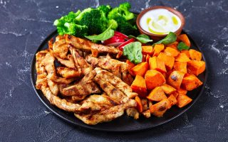 Straccetti con rucola