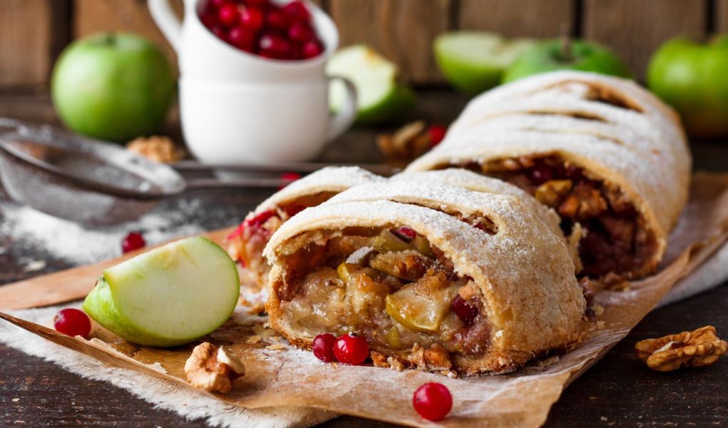Strudel di mele con pasta sfoglia