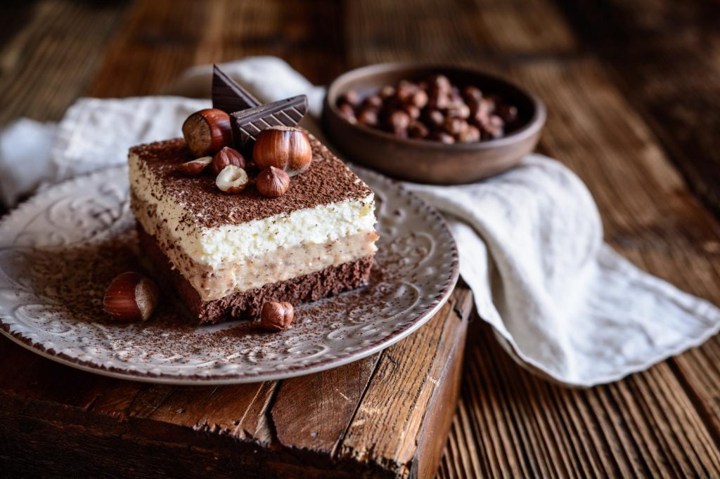 Torta Kinder fetta al latte
