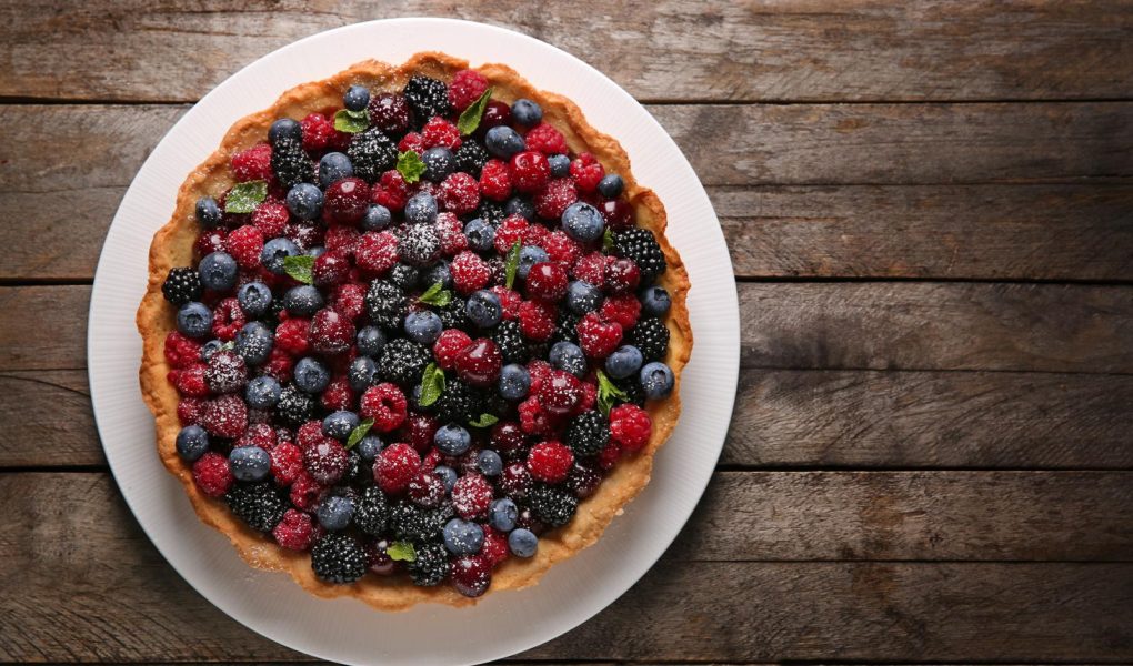 Torta ai frutti di bosco