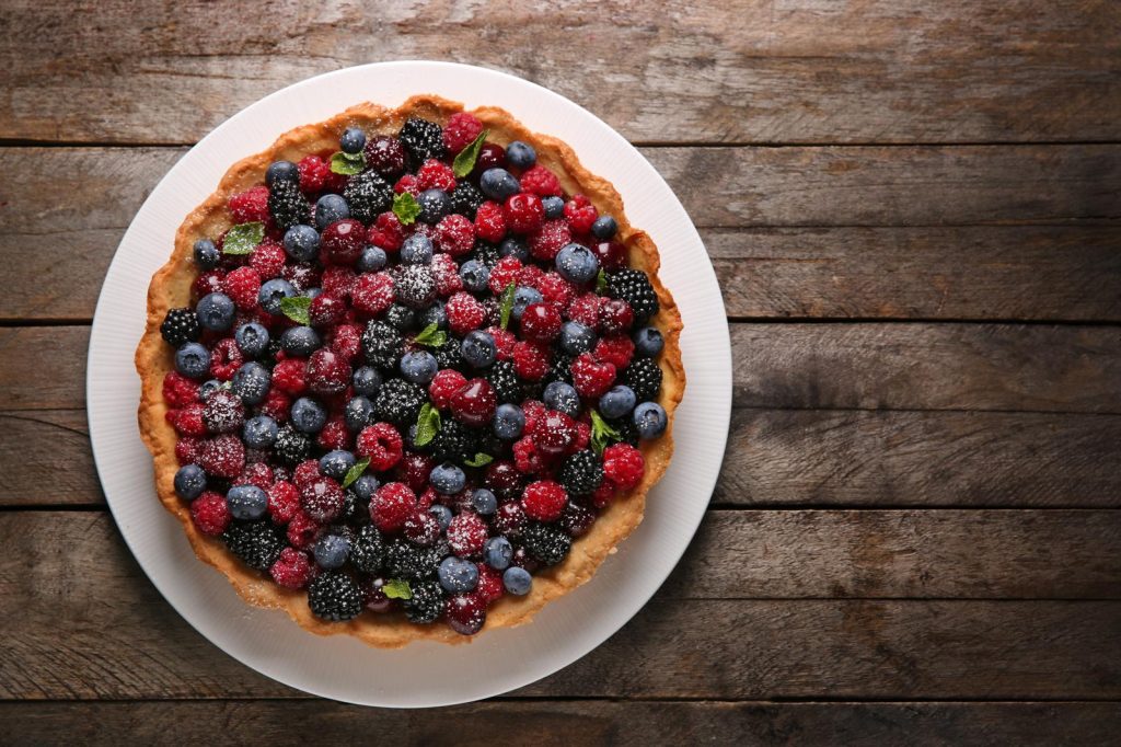 Torta ai frutti di bosco