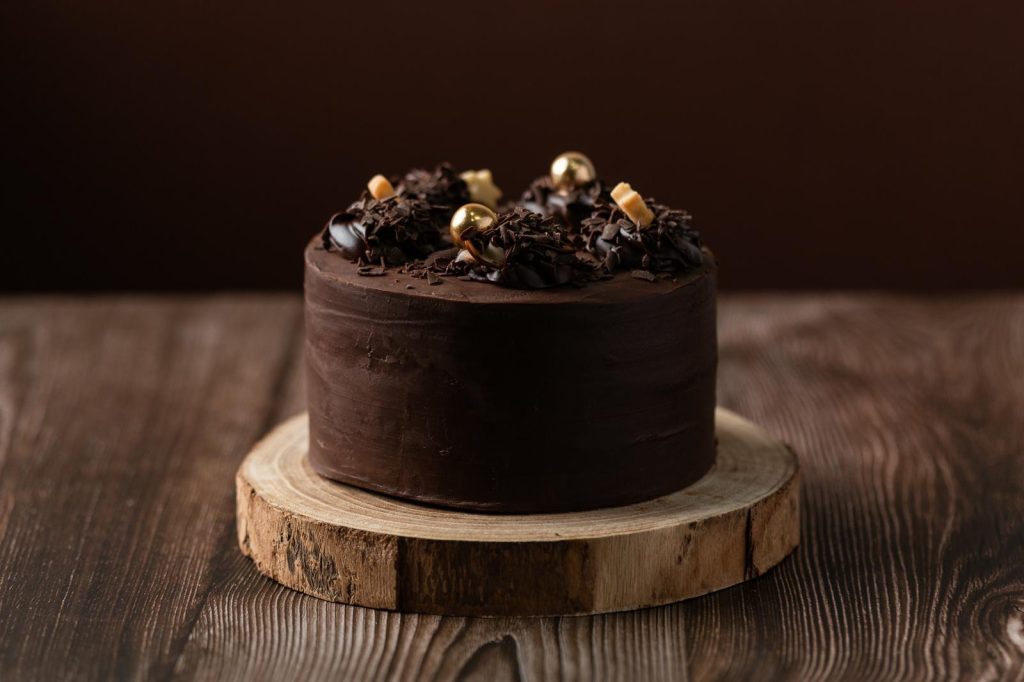 Torta al cioccolato con cuore morbido