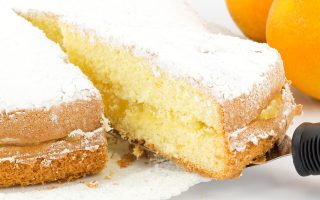 Torta al latte caldo