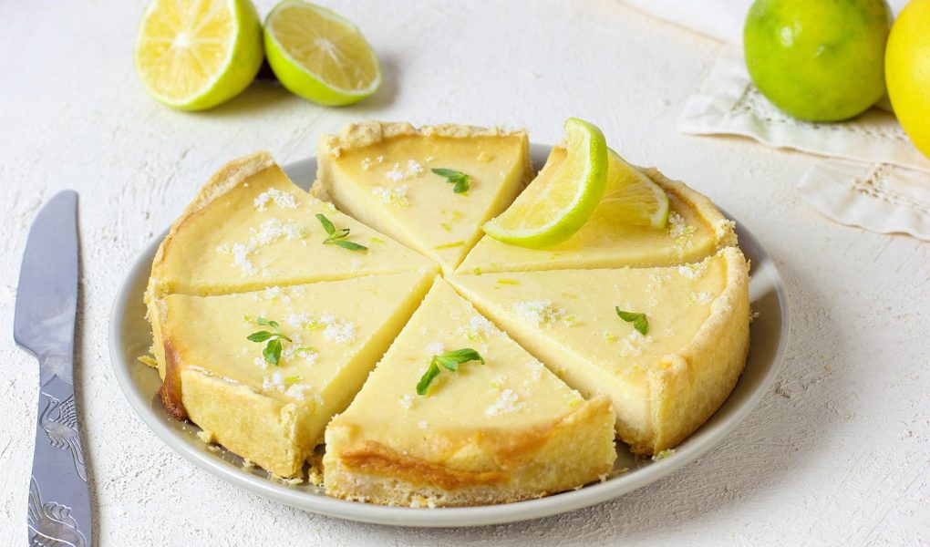 Torta al limone cremosa
