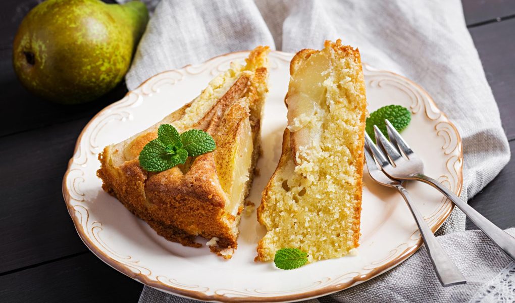 Torta con farina di mandorle