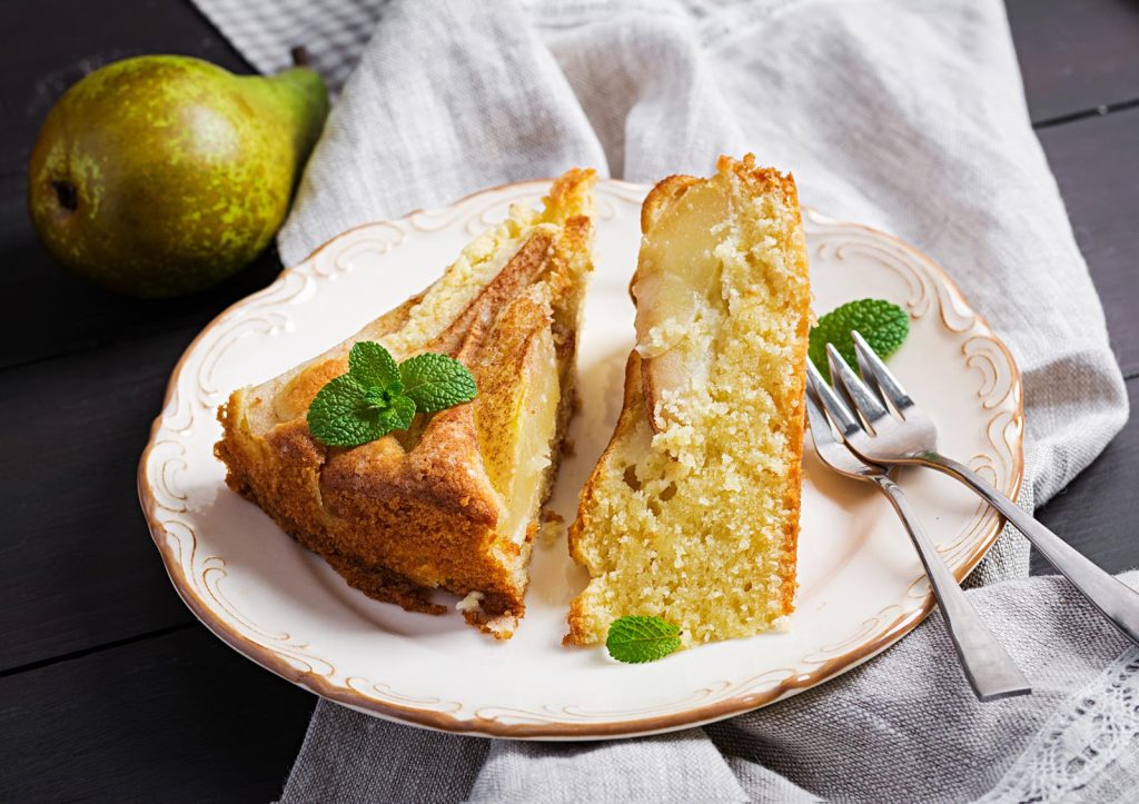 Torta con farina di mandorle