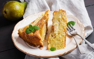 Torta con farina di mandorle