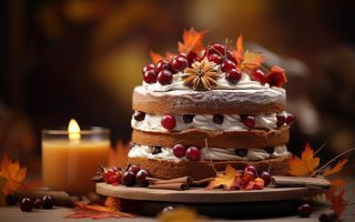 Torta con latte condensato