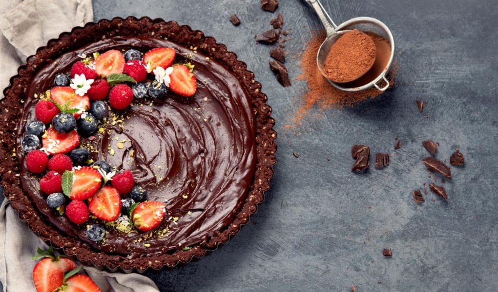 Torta con uova di Pasqua