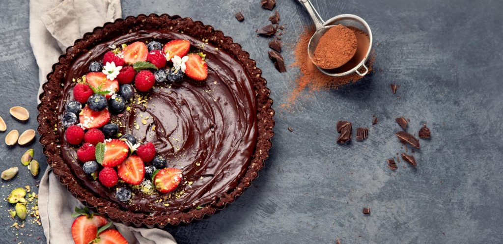 Torta con uova di Pasqua