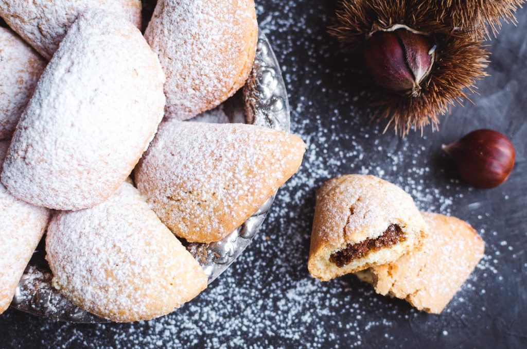 Torta di castagne