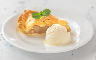 Torta di mele cremosa