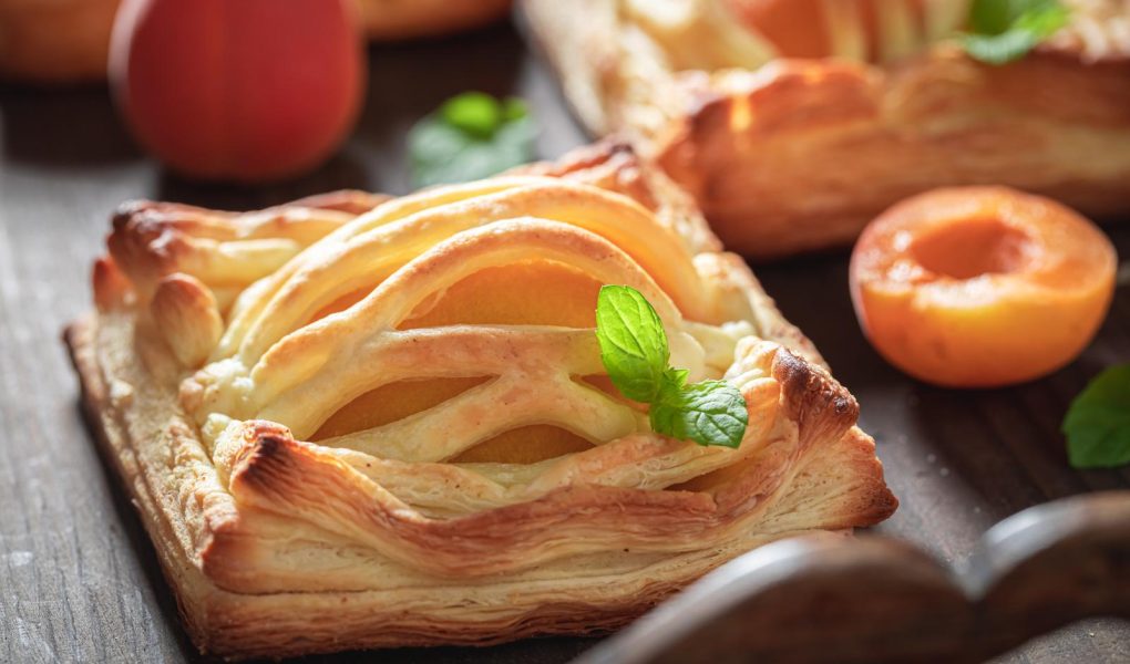 Torta di pesche