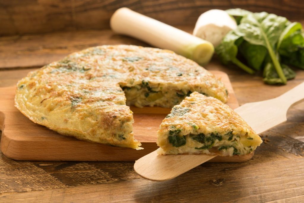 Torta salata con patate