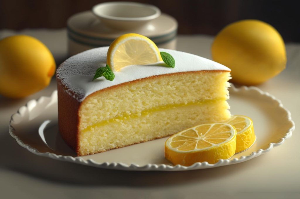 Torta soffice al limone