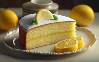 Torta soffice al limone