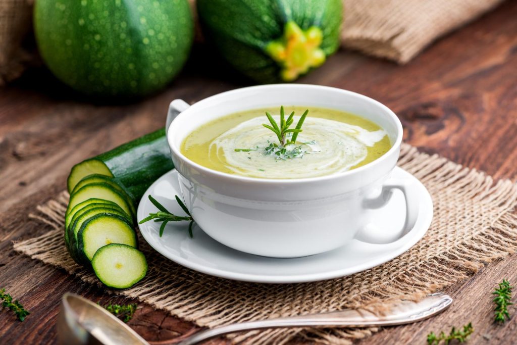 Vellutata di zucchine