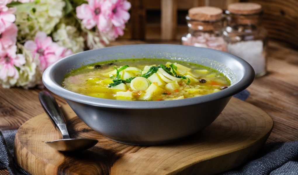 Zuppa di porri e patate