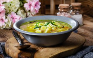 Zuppa di porri e patate